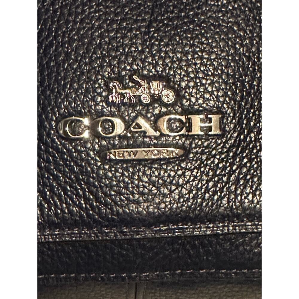 Coach Jes Messenger F76698 Crossbody Pocketbook Purse Blue - Picture 3 of 14
